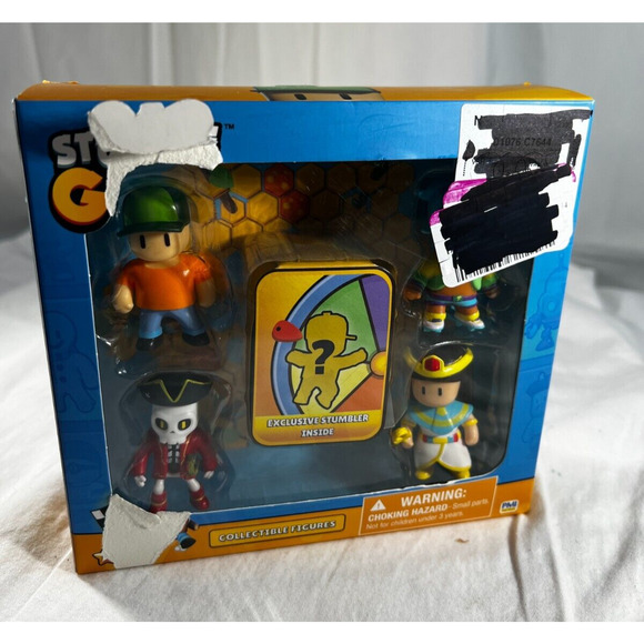 Stumble Guys Set 5 Action Figures Mystery Stumbler Cleopatra Velocit Noheart Mr - Picture 4 of 15